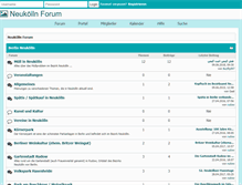 Tablet Screenshot of neukoelln-forum.de